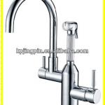 Single-Handle Pull-Out Sprayer upc 61-9 nsf kitchen faucet KF4001JP