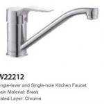 Single-lever and Single-hole Kitchen Faucet W22212