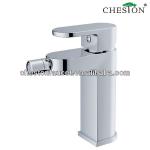 single lever brass chrome plated bidet faucet with shower 16028