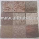 Slate Quartzite - Tumbled Stone - Golden Tumbled Stone Slate Quartzite