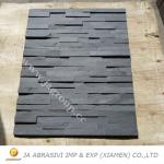 Slate wall panel black slate S-81