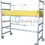 Smart Aluminium Mini Foldable Mobile Platform, Aluminium Scaffolding, Aluminium Rolling Tower with guard rail option