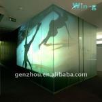 smart glass film (with adhesive or non-adhesive ) Flat