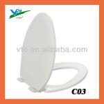 Soft close PP elongated bidet seat cover C03