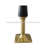 Solid brass square door stop ZW-DS003