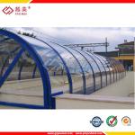 Solid carports garages with polycarbonate roofing sheet YM-roof-218