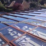 Spain High Quality Retractable Aluminum Roof T5000