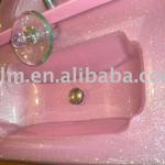 special shape glass sink LM001