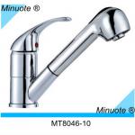 Sprayer Pull Out Kitchen Faucet With Flexible Hose MT8046-10