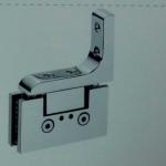 Square Adjustable Single Side Bathroom Glass Clamp DMS-BH009