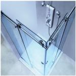 SS304 polished hardware for sliding shower glass door HF-005