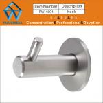 ss304 single robe hook with satin nickel brushed FW-4801