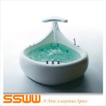 SSWW Luxury Whale Massage Bathtub Intelligent Whale