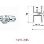 stainess steel routel for the glass clamp spider 004