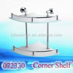 Stainless steel bathroom corner shelf 072330