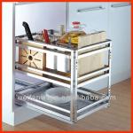 Stainless Steel Board Three layer Pull Out Basket WF-N1072 WF-N1072