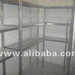 STAINLESS STEEL die punched shelvings