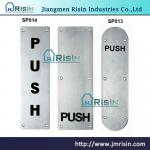 Stainless Steel Door Sign Plate SP013/14