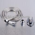 stainless steel double lock shower hose,ACS\EN1113(CE)\ISO9001 FH837