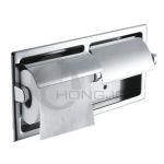 Stainless Steel Double Toilet Roll Holder HJHY082