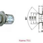 stainless steel flat routel for the glass clamp 004