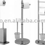 Stainless Steel Free Standing Toilet Brush Holder 812609