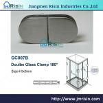 Stainless Steel Glass Clip 180 degree GC007-B