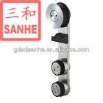 Stainless Steel Glass Sliding Door Roller With Block 9100A-1C 9100A-1C