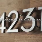 Stainless steel house number for building OEM