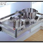 Stainless steel Kitchen Drawer Basket WF-N1075