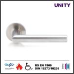 Stainless Steel Lever Handle 03 - Timber Spring Door Handle Sprung DHSS-03