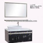 Stainless Steel Mirrored Bathroom Vanity LE2103