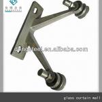 Stainless steel point-fixed Glass Wall Fittings glass curtain wall spider 200