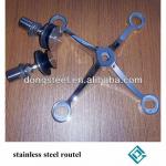 stainless steel routels, glass spider fitting Routel-DSR28