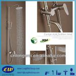 Stainless Steel SUS 304 Lead-free Brush Shower Set LWF-SS11003