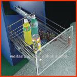 Stainless Steel Three Side Stove Drawer Basket With Electronic Polished WF-N1071 WF-N1071