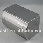 stainless steel toilet square paper holder,tissue box--best price ,high quality A-8809