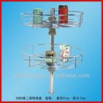 Stainless Steel Two Layer Wire Lazy Susan Basket WF-B360 WF-B360