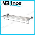 Stainless steel wall mounted towel rack/towel shelf J128