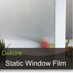 Static frosted glass film S050