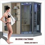 Steam shower sauna combo/Sauna steam room/sauna and steam combined room HS-SR079 HS-SR079