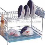 Steel frame outdoor kitchen PR-E016 Kitchen metal dish shelf