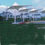 Steel Q235 Tensile Strech Membrane Structure Tent MEM-300