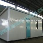 steel skids movable villa outback series with upvc cladding