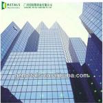 Strong and safe tempered glass invisible curtain wall MTS-120