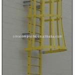 Strong Fiberglass Ladders Channel type, Square tube type