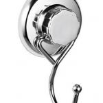 Strong Power Suction Chrome Metal Hook 73106