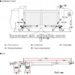 Swing gate opener, TM-G12B TM-G12B