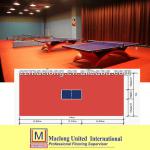 tabletennis court pvc flooring pvc sports flooring S0234