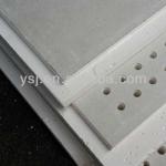 Tegular edge acoustic gypsum board/ceiling